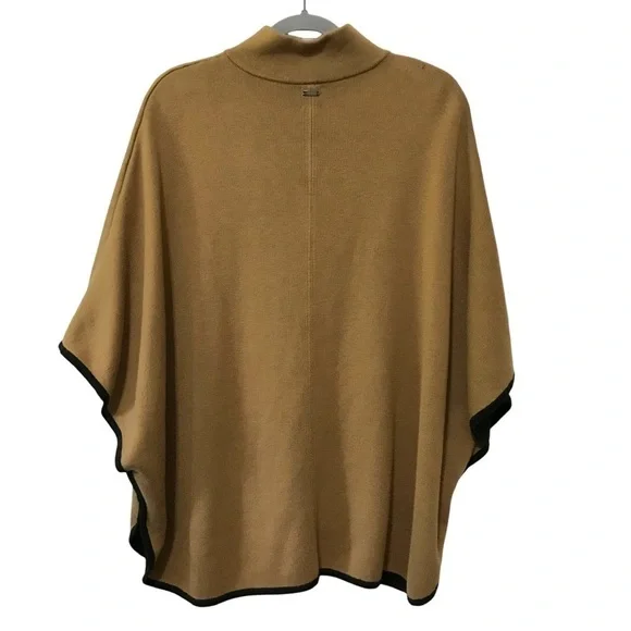 Anne Klein Color Block Zip Front Cape Size Large - Picture 10 of 11